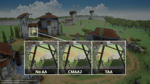 CMAA2（抗锯齿） CMAA2 (Anti-Aliasing)