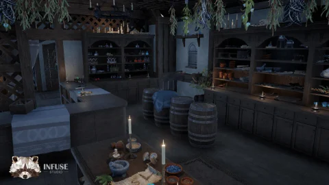 药剂和炼金术师店铺 - Apothecary and Alchemy