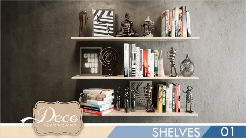 书架 - Shelves 1