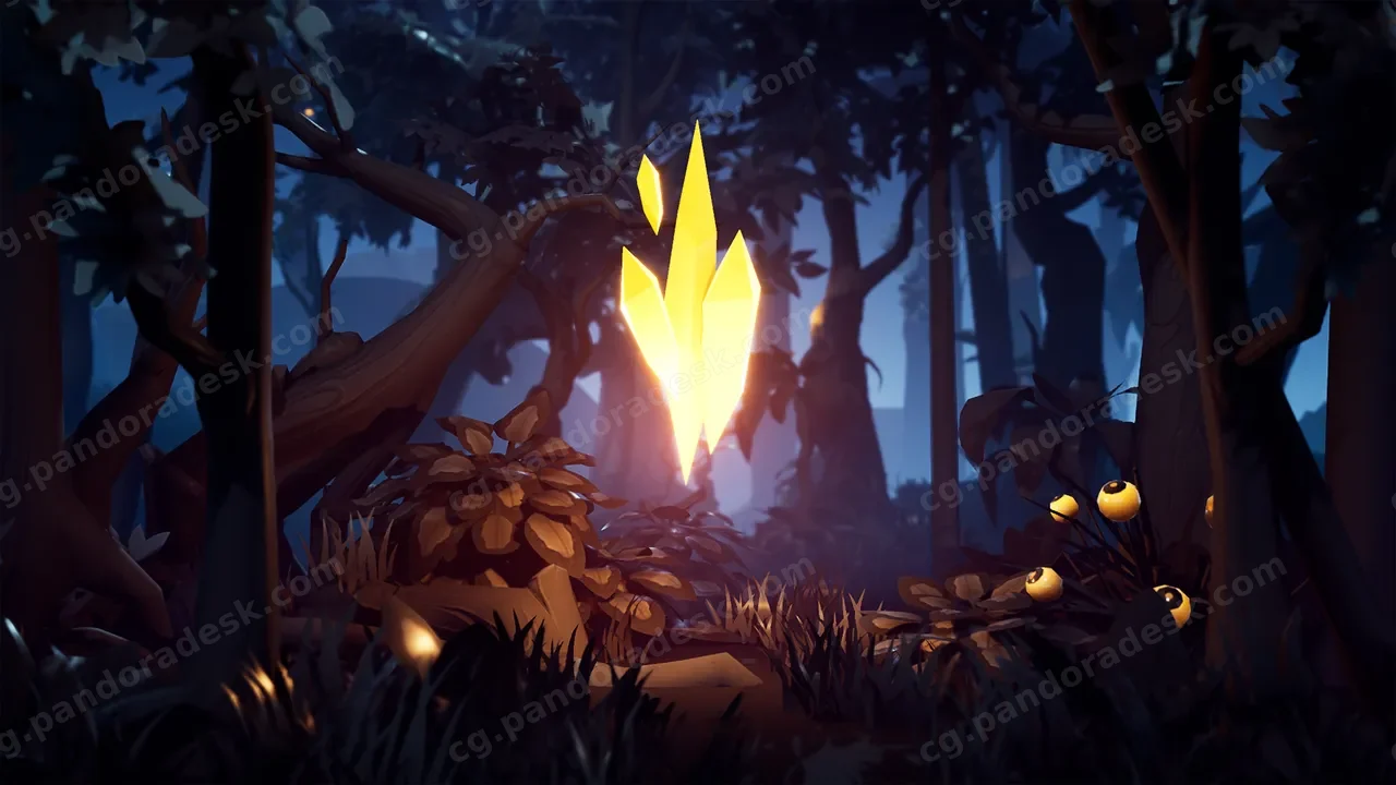 风格化概念自然素材包 Stylized Concept Nature Pack