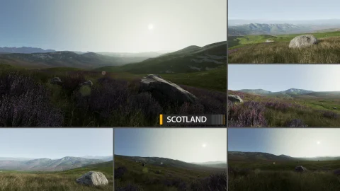 山地/岛屿/峡谷/荒地-Photorealistic Landscape Bundle 1