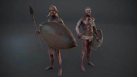 英雄们——部落勇士 Heroes - Tribal Warrior