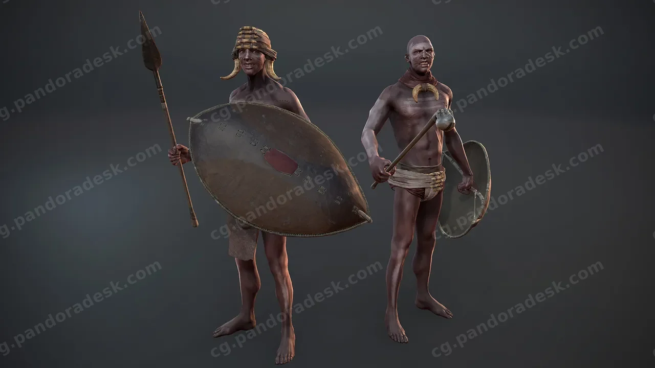 英雄们——部落勇士 Heroes - Tribal Warrior