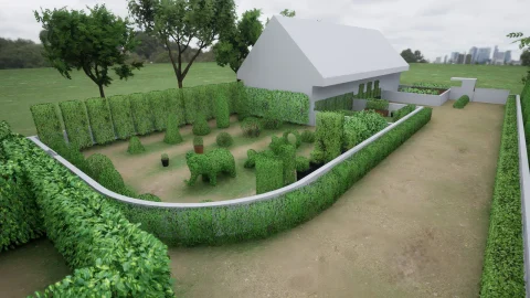 模块化树篱与灌木 - Modular Hedges And Bushes