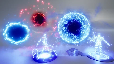 自然科幻战争特效-Niagara Sci-Fi Starter VFX Pack