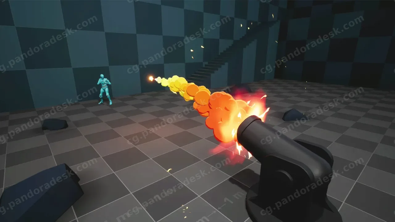 炮击特效-Fantasy FX Pack #1 - Shields and Projectiles
