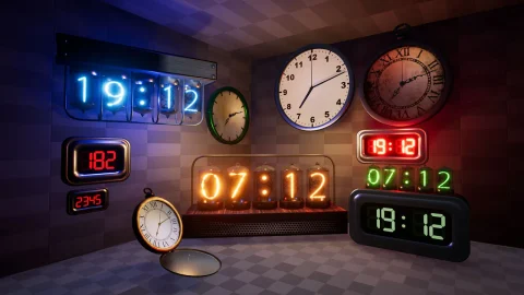 计时器、时钟和计数器包 - Timers, Clocks and Counters Pack
