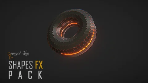 多面体科幻特效-Shapes FX Pack