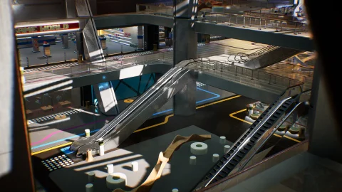 商场环境 - Shopping Mall Environment Kit