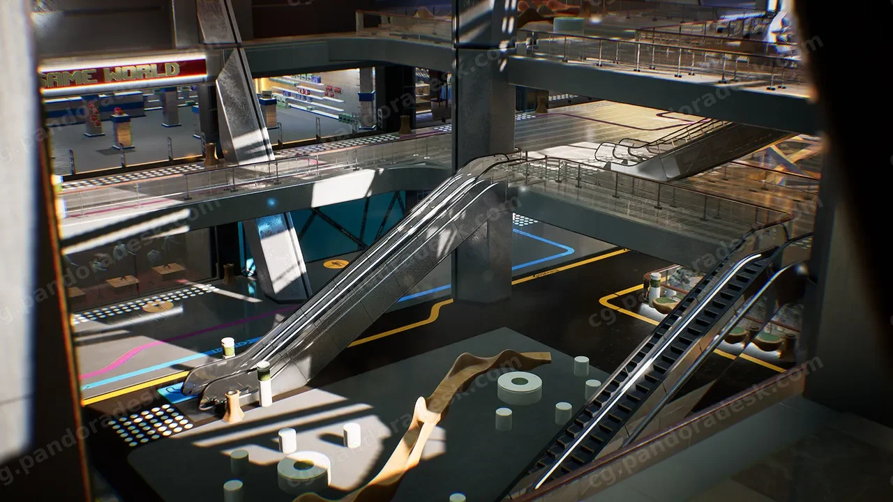商场环境 - Shopping Mall Environment Kit