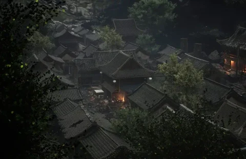 古风亚洲村庄 - ASIAN - Village