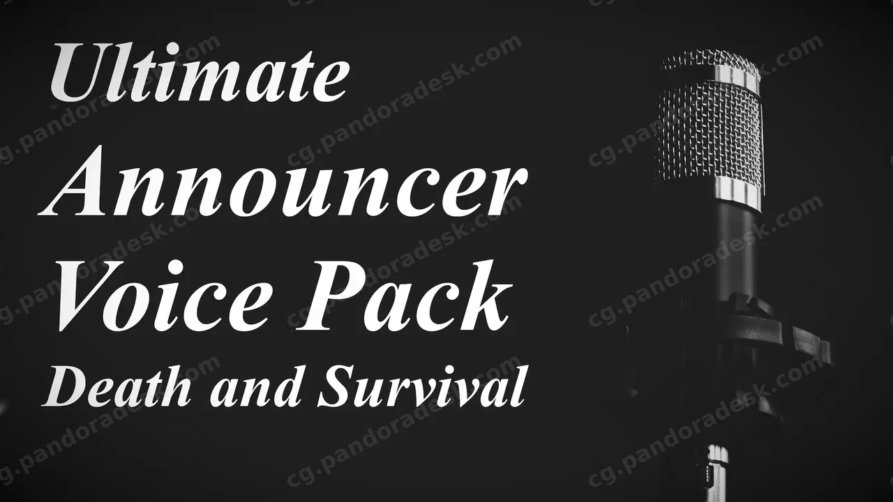 终极播报员语音包 - 死亡与生存 Ultimate Announcer Voice Pack - Death And Survival