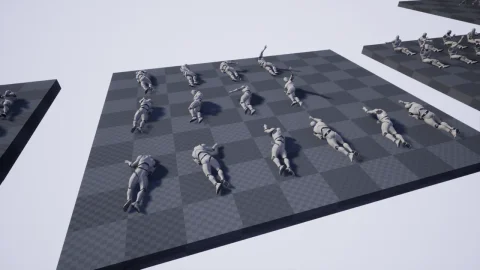 伤员行动动画 Wounded In Action Animations