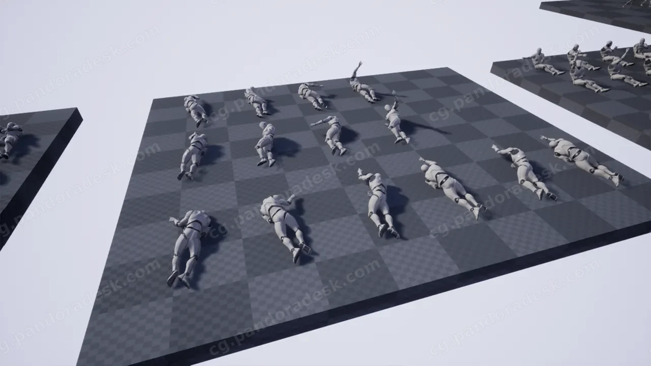 伤员行动动画 Wounded In Action Animations