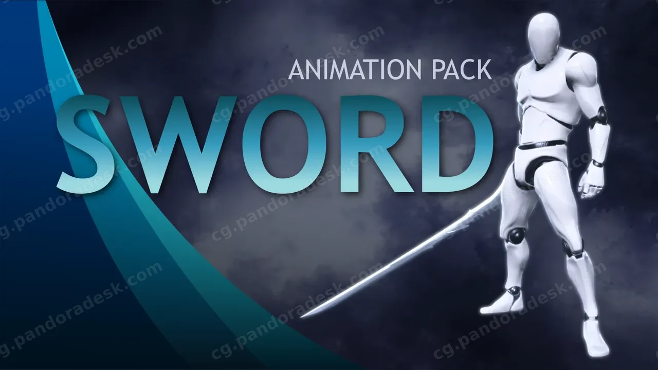 人物格斗太刀剑动作动画 Sword Animation Pack