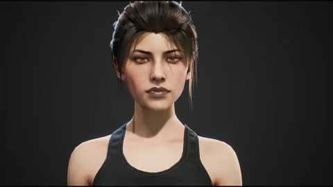 角色定制系统：女 - Character Customization: Female
