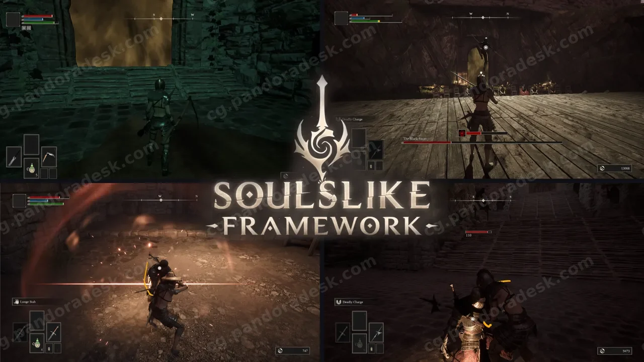 类魂框架 - 完整类魂工具包 - Soulslike Framework - Complete Soulslike Kit