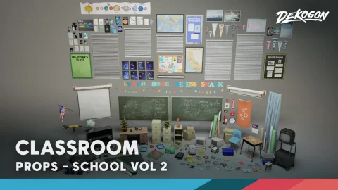学校 第2卷 - 教室 School VOL.2 - Classroom