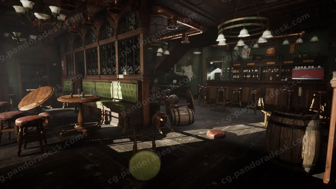 废弃的爱尔兰酒吧 - Abandoned Irish Pub