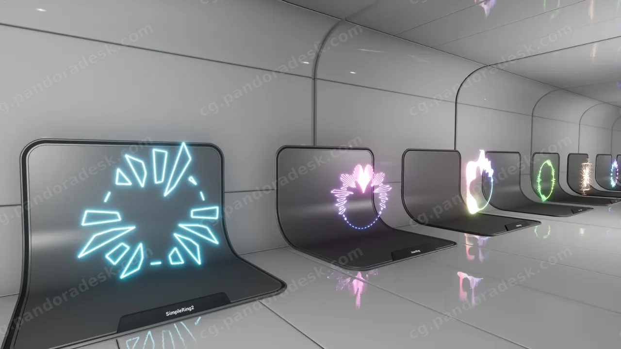 音频可视化动态粒子特效 Niagara Audio Visualizer