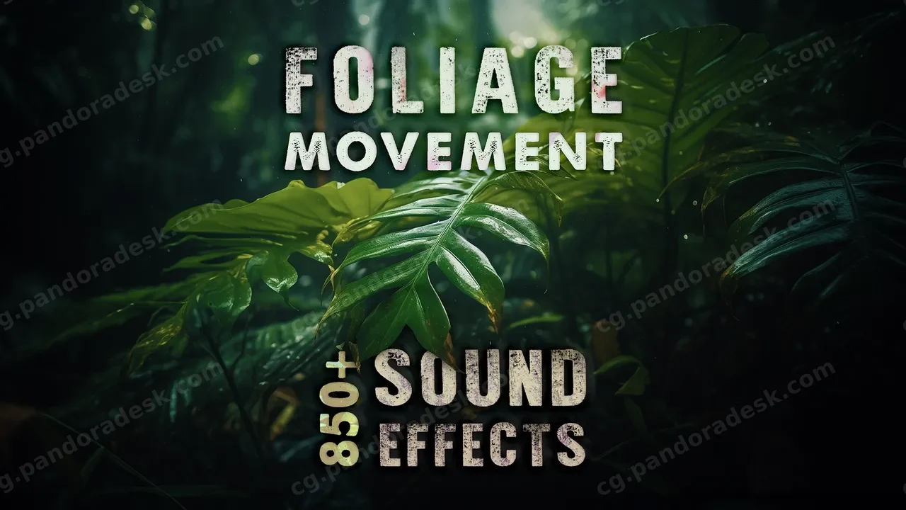 树叶运动音效 - Foliage Sound FX Volume I