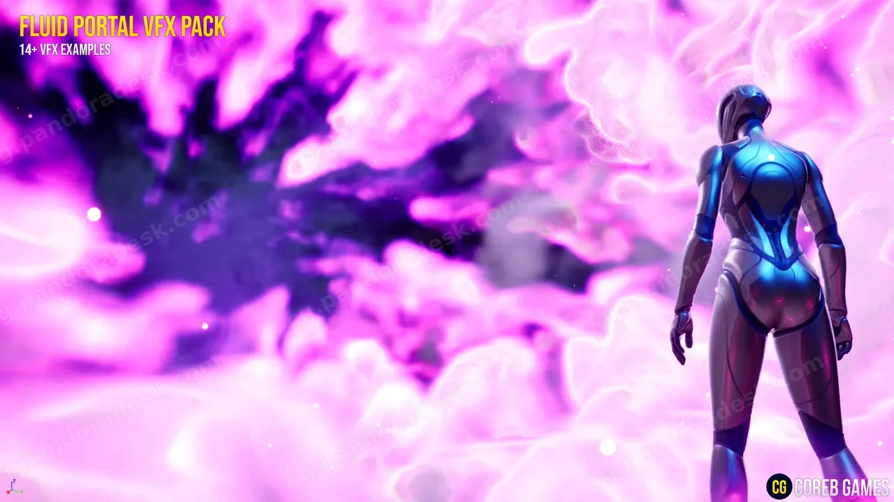 流体传送门视觉特效包 Fluid Portal VFX Pack