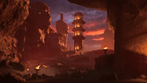 荒城遗址 - Desert City Ruins