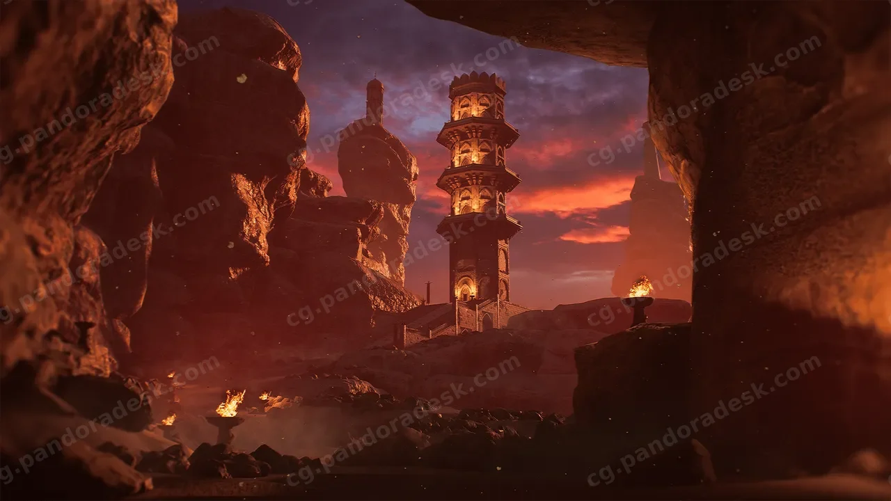 荒城遗址 - Desert City Ruins