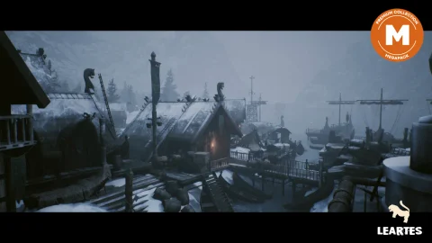 维京村庄环境大包（维京维京、中世纪、中世纪、古） Viking Village Environment Megapack