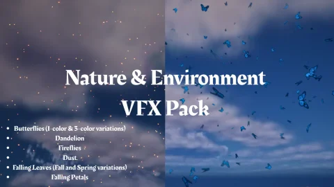 自然与环境视觉特效包 - Nature & Environment VFX Pack
