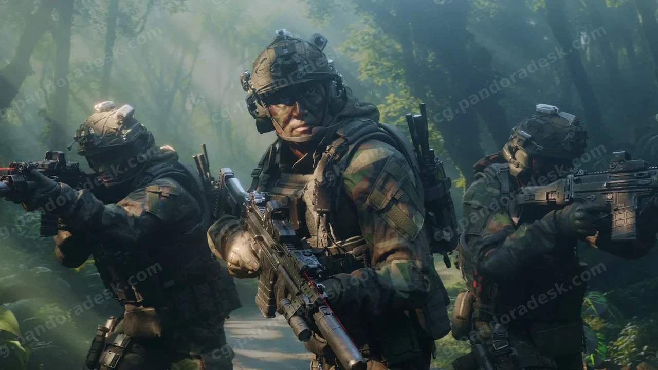 特种作战士兵-Special Ops - Modular Character Bundle