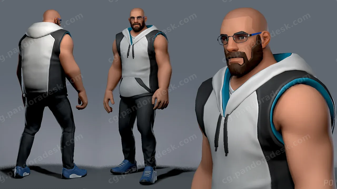 风格化的男性和女性 - 仅资产 Stylized Males and Females - assets only