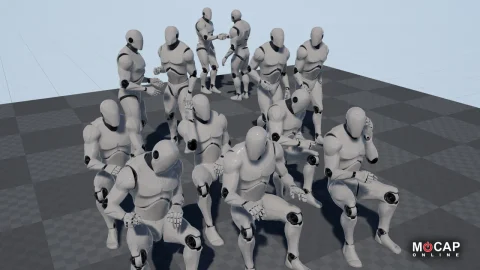商务办公动画-Office Desk - MoCap Pack