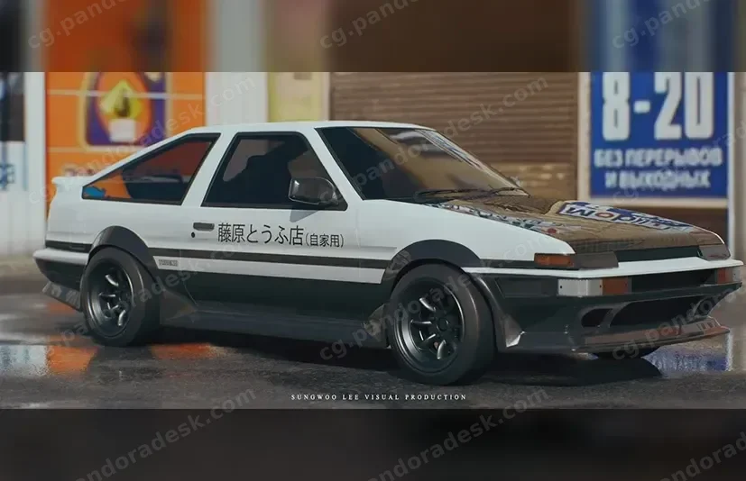 汽车视觉效果 - Automotive Visuals (Hybrid Rendering)