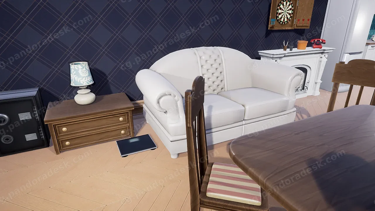风格化室内场景 Stylized Interior Set