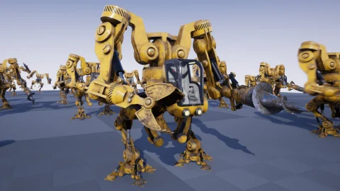 科幻：采矿机甲-SCI FI: MINING MECH