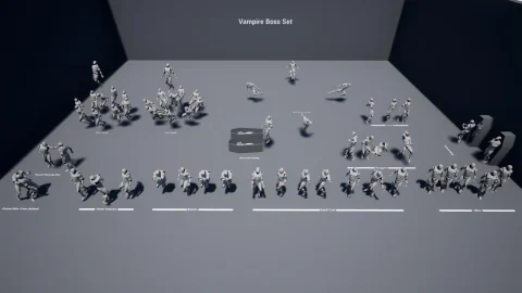 吸血鬼动画-Vampire Boss Set