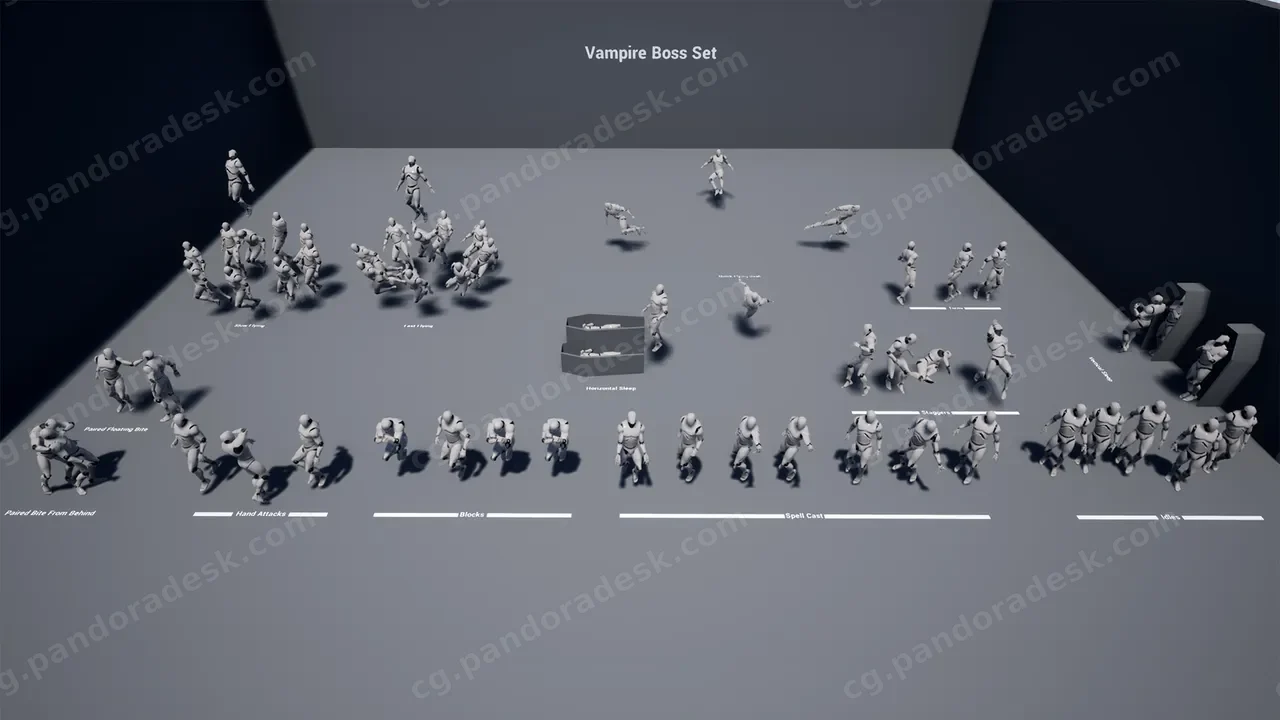 吸血鬼动画-Vampire Boss Set