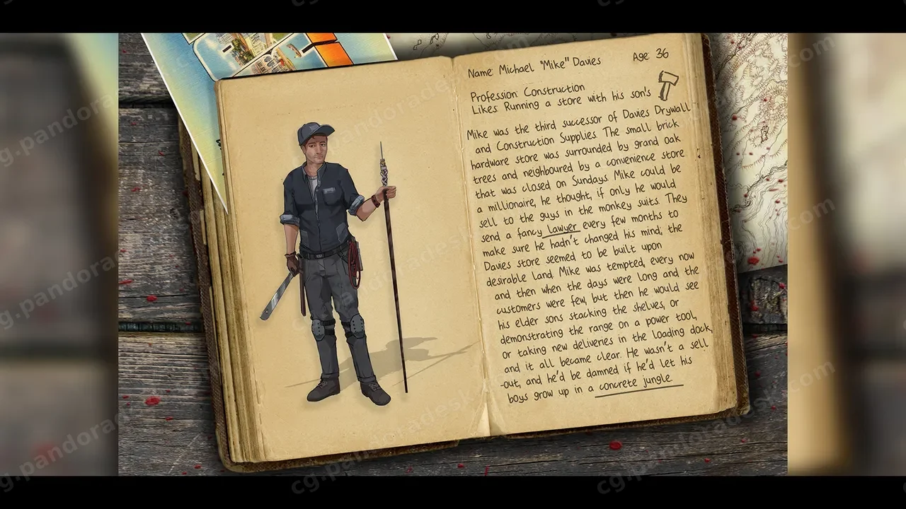 生存NPC 迈克尔·戴维斯 - Survival NPC - Michael "Mike" Daviesv