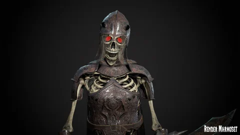骷髅守卫（模块化） - Skeleton Guard (Modular)