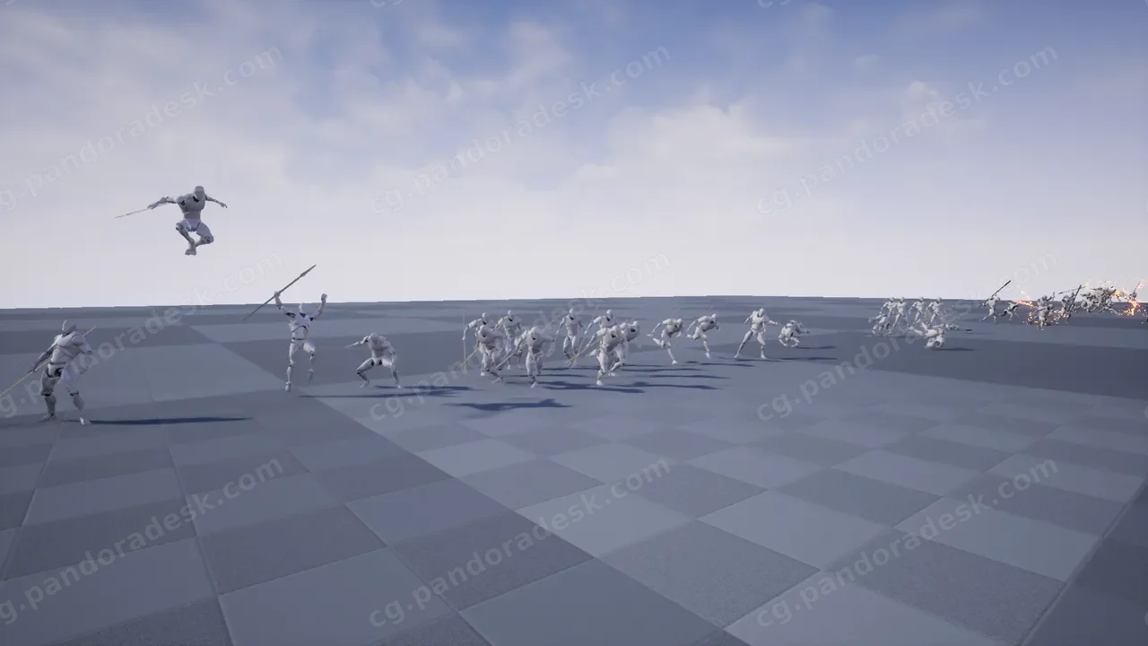 长矛长戟动画 - Spear&Glaive Animation