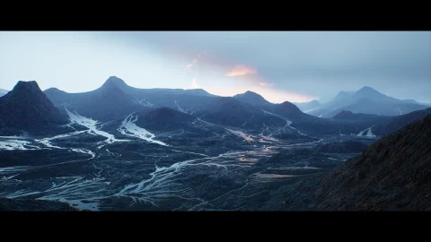 暗黑岩石地貌 DARK ROCK LANDSCAPE
