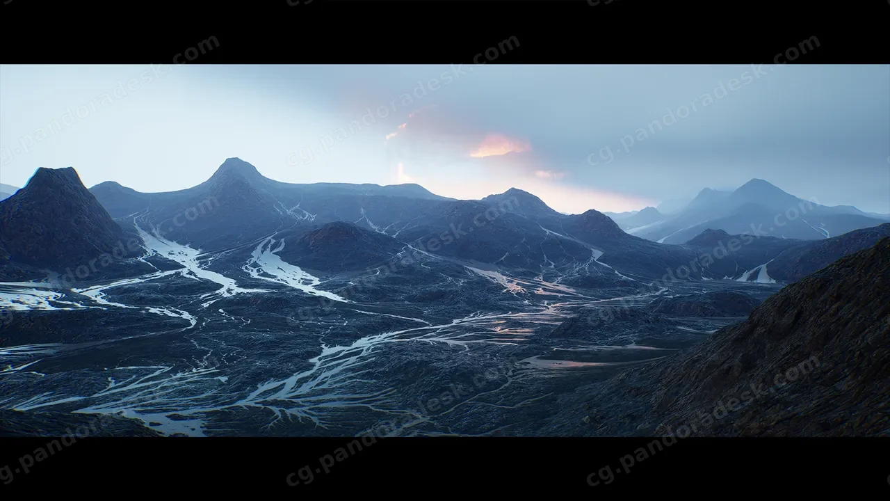 暗黑岩石地貌 DARK ROCK LANDSCAPE