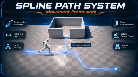 样条路径系统——运动框架 - Spline Path System – Movement Framework