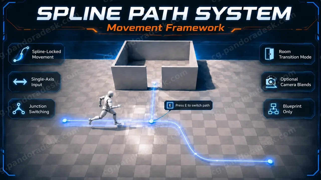 样条路径系统——运动框架 - Spline Path System – Movement Framework
