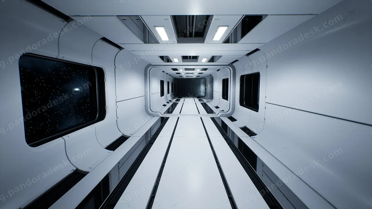 宇宙飞船内部-Modular Sci-Fi Interior