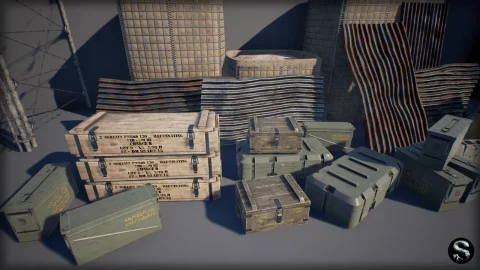 军事道具包 - Military Props Pack