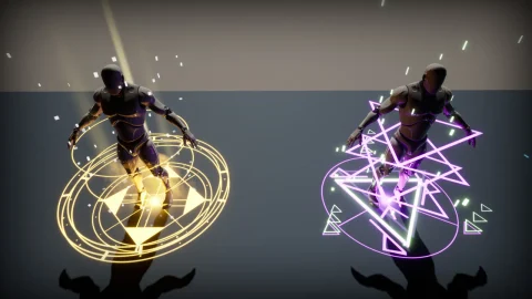 魔法阵特效-Magic Sigil VFX/Material Pack