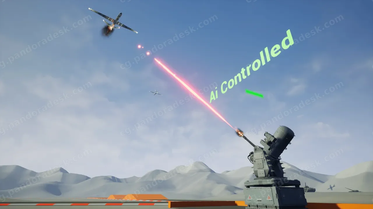 固定式武器 - Stationary weapon : CIWS