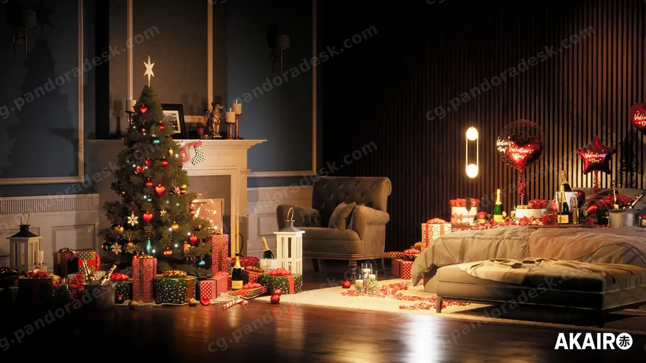 圣诞装饰包 - Christmas Decorations Megapack